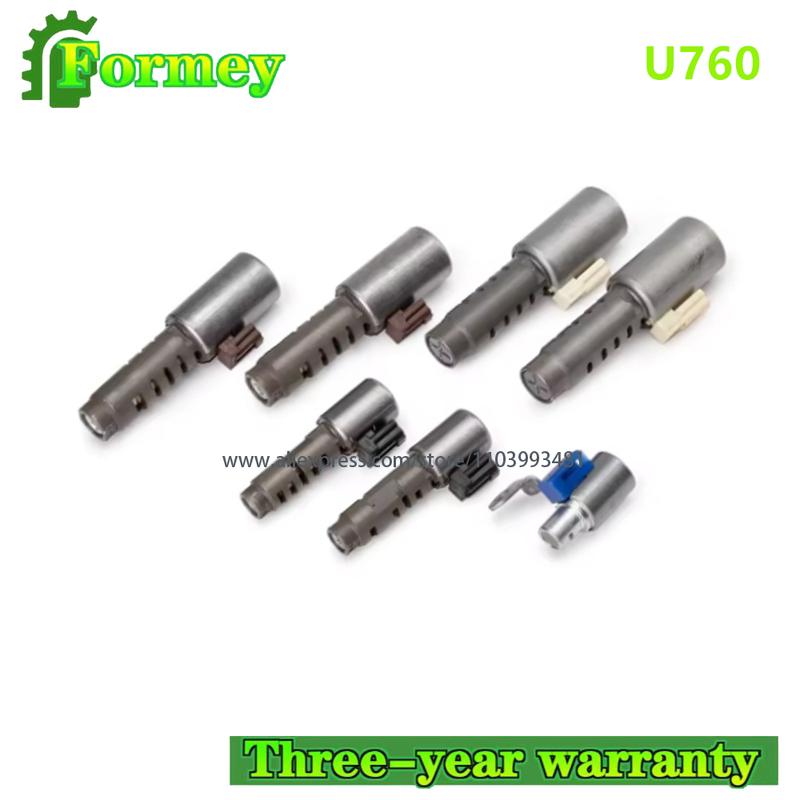7Pcs U760E Transmission Solenoid Kit For Toyota Camry 2.4L/Highlander 3.5L RAV4 2006-2015 Cross-Border Spot