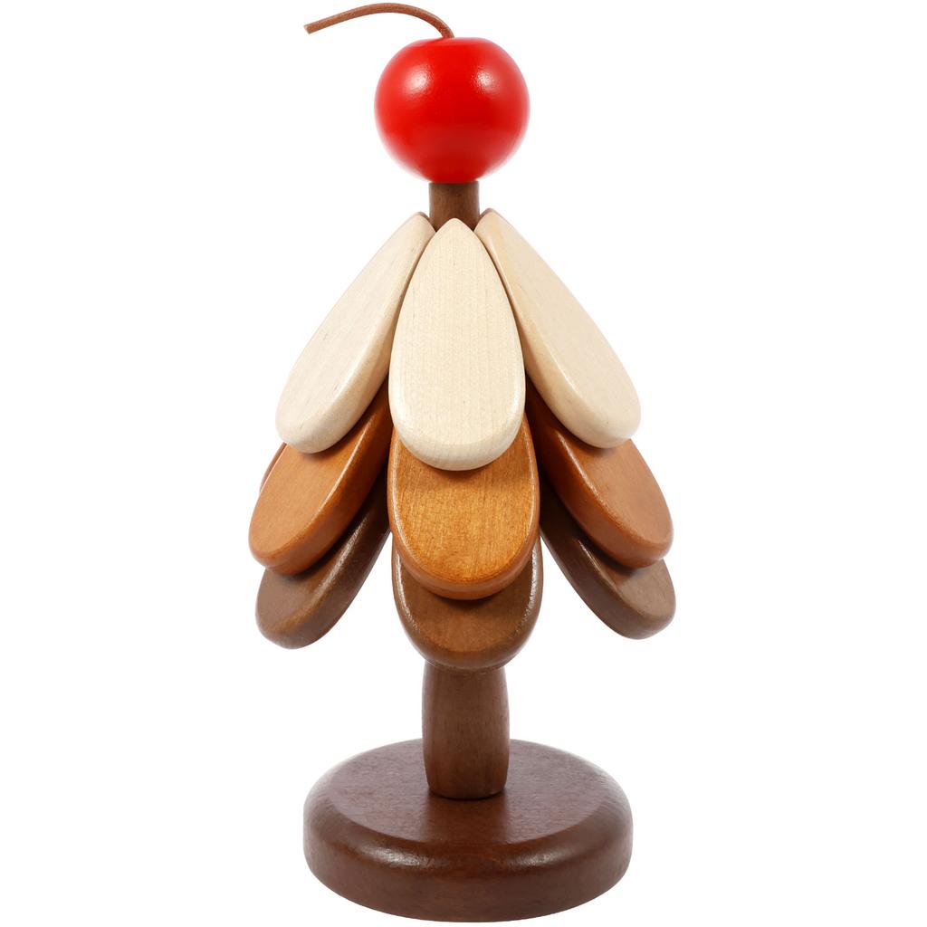 Tree Shape Trivet Insulation Mat Wood Dining Table Anti Scalding Mat Pot Mat Coaster Christmas Tree Gift Home Kitchen Decoration