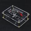 Raspberry Pi 4B/3B+ Acrylic Stackable DIY Cluster Case with Fan