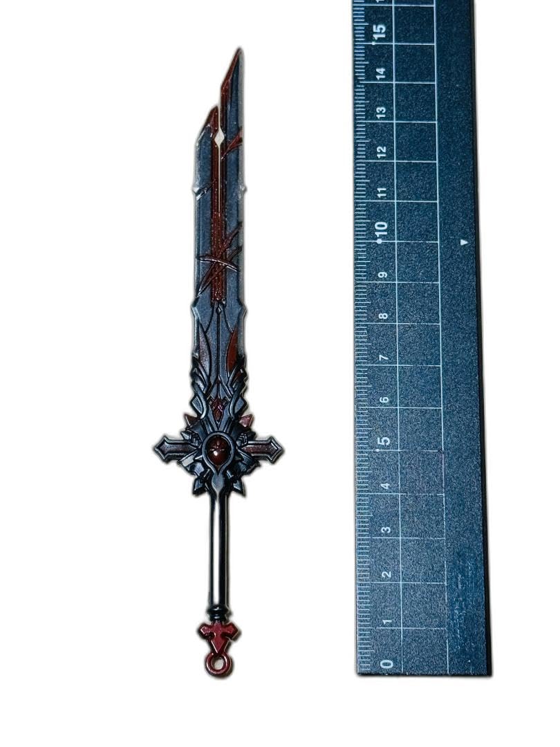 

15см Кінець Вовка Genshin Impact Міні Зброя Брелок Аксесуар Фігурка Лялька Дисплей PS4 PS5 Аніме Гра ПК Комп ютер Сплав Іграшка Метал Мініатюра Легенда