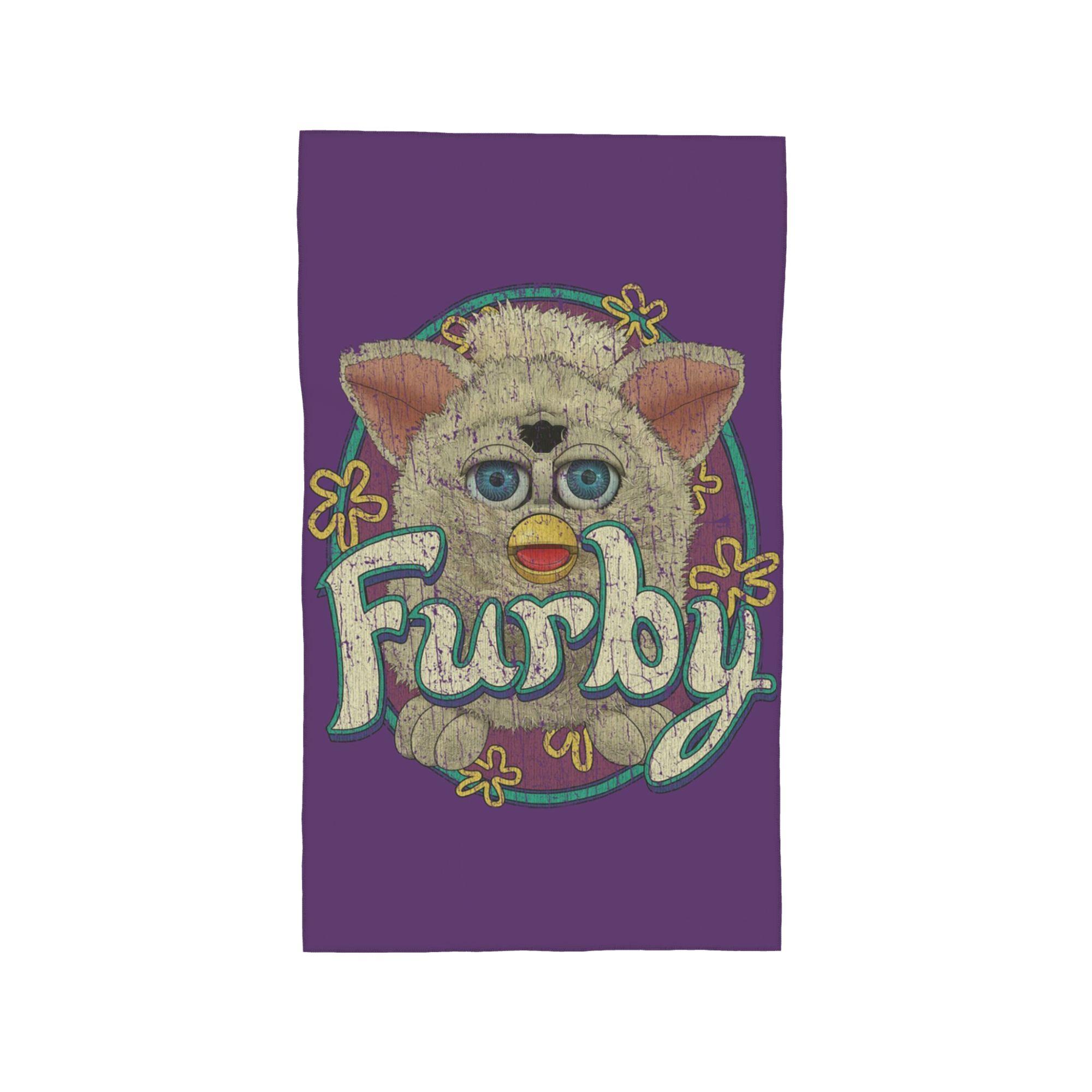 

Snowball Furby 1998 Soft Face Towel Quick Dry Pool Bath Cotton Towels Breathable W40*H60(CM)