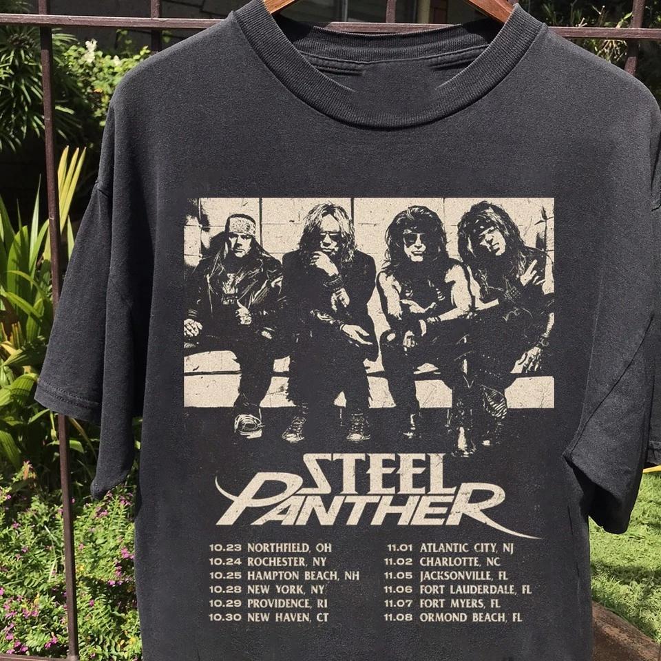 

STEEL PANTHER FALL 2025 TOUR Gift For Fan S to 5XL T-shirt K916 4XL