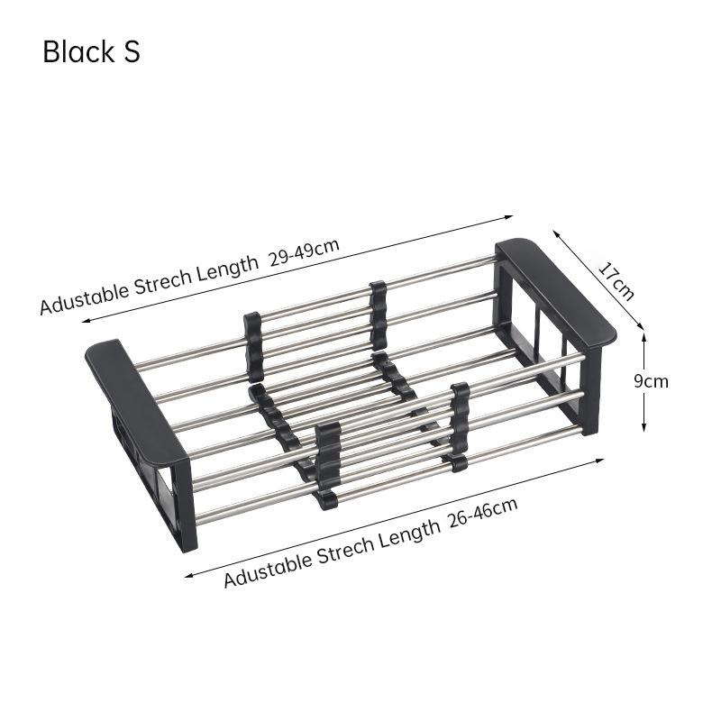 

Сушилка для мисок расширяемая и подходит для кухонных раковин. Металлический поддон для мисок и посуды многофункциональный, и миска