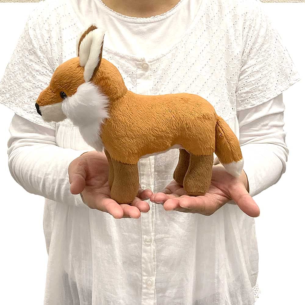 TST Advance Exciting Illustrated Book Fox Plush Toy 9955