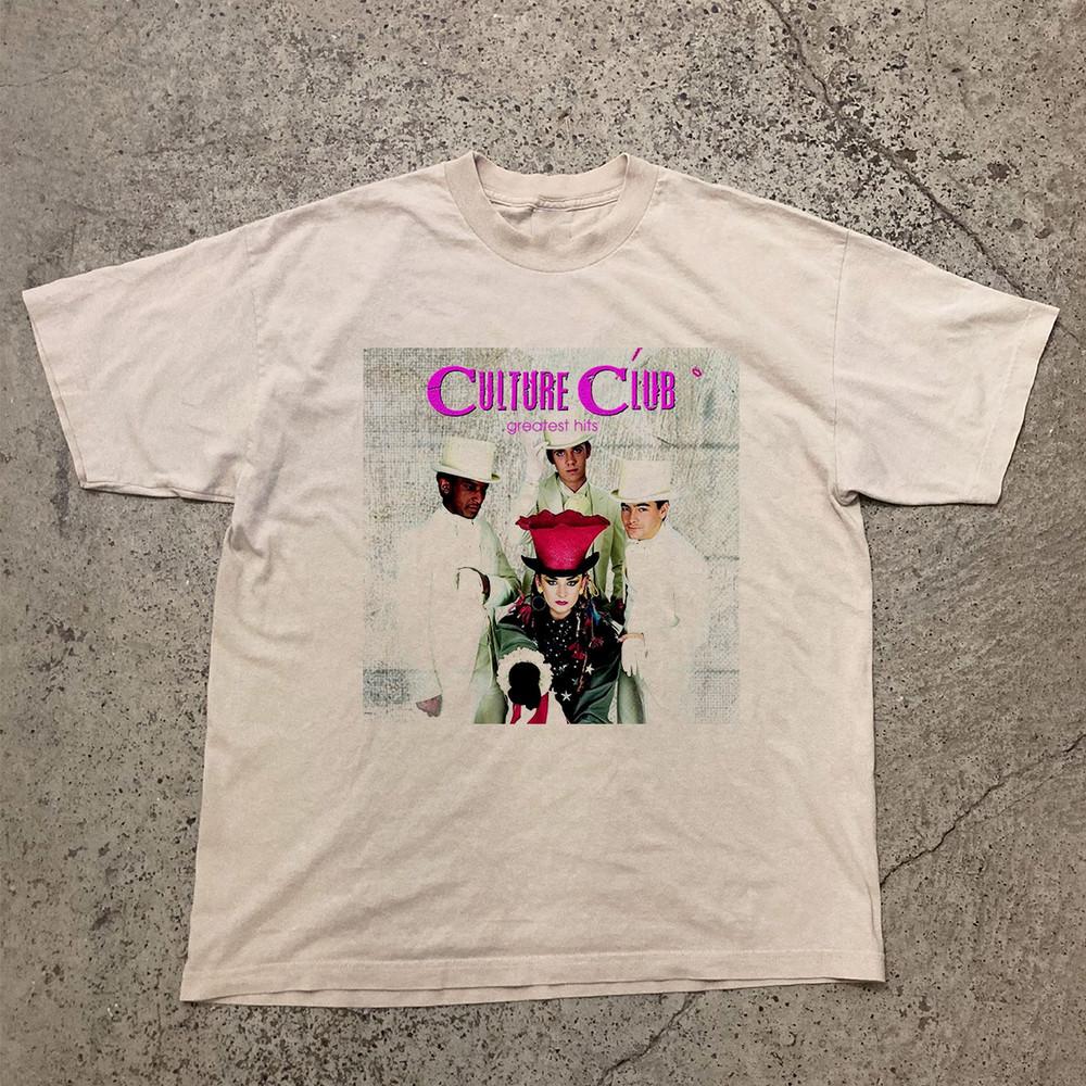 Футболка унисекс Culture Club Greatest Hits, полный размер S-5XL XXXL