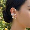 Fashion Goldfish Cuff Earring with Comfortable Grip Copper Ear Accessory for Sensitive Ears and Fashion Forward Looks