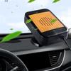Tragbarer 12V Autoheizlüfter Defroster 360 Grad Drehung Schnelle Heizung zur Entfernung von Nebel und Eis von der Fahrzeugwindschutzscheibe
