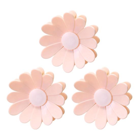 Daisy Magnetic Bag Clips Flower-Shaped Food Sealer with Strong Magnet & Spring Fridge Organizer for Snacks Notes Decorative Kitchen Accessory