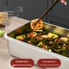 Ruhan 304 Stainless Steel Sealed Food Storage Box with Handle