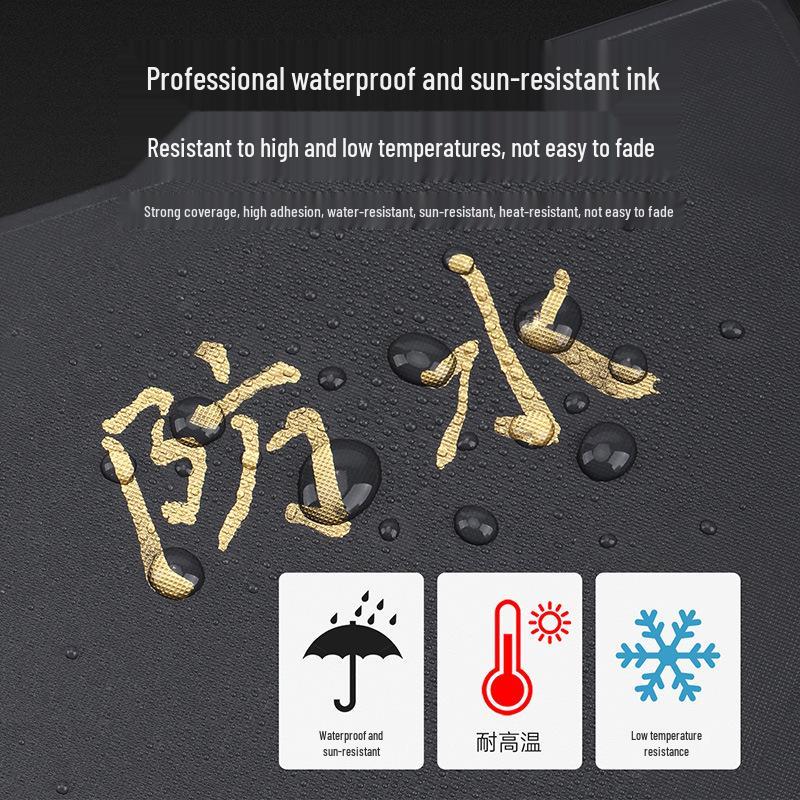 Baoke Car Scratch Repair Pen - Waterproof, Sun-resistant Brush Tip for Metal Coloring