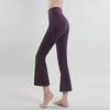 Women's yoga pants, summer hip-lifting, slightly flared, wide-leg sports flared pants, high-waisted slimming yoga fitness leggings