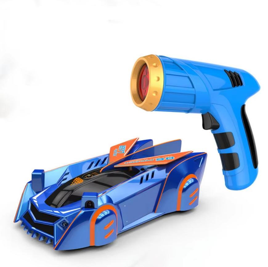 

Remote Control Stunt Climbing Wall Car Infrared Sensor Chase Four Wheel Drive Car Children Toy Cars Gift синий