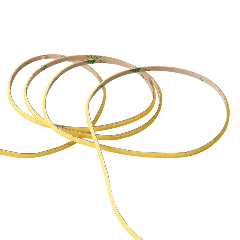 

Tira de luces LED COB flexible de 3mm y 5mm, iluminación lineal regulable para decoración interior