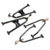 Front A Arm Compatible with 20052008 Kawasaki KFX400 and Suzuki Quadsport Z400 LTZ 400 Adjustable Suspension Arms with Black an