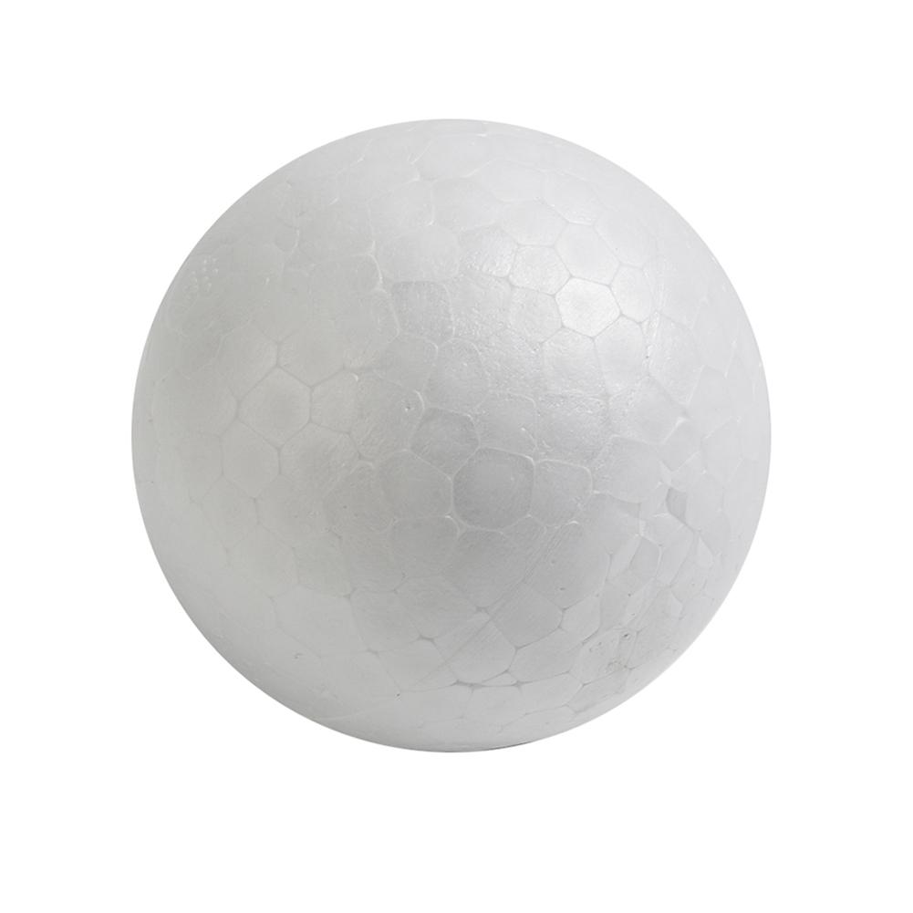 Bola de Espuma Lisa Redonda Sólida para Casamento Artesanato DIY Decoração Modelagem Artesanato Casa Festa Ornamento Projetos Escolares