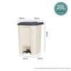 Lijuhong Foot Pedal Trash Can