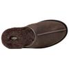 UGG Scuff Slip-On Comfortable Anti-Wear Closed-Toe Slippers Men slippers Dark-Brown 1171294-DDC