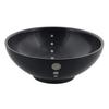 Tableware East Noodle Bowl, Large, Black, Polka Dot, Monotone Series, 1,500cc