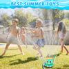 Octopus Water Spray Sprinkler for Kids  Outdoor Sprinklers Summer Octopuses Toys with 8 Wiggle Tubes and 2 Hose Clamps