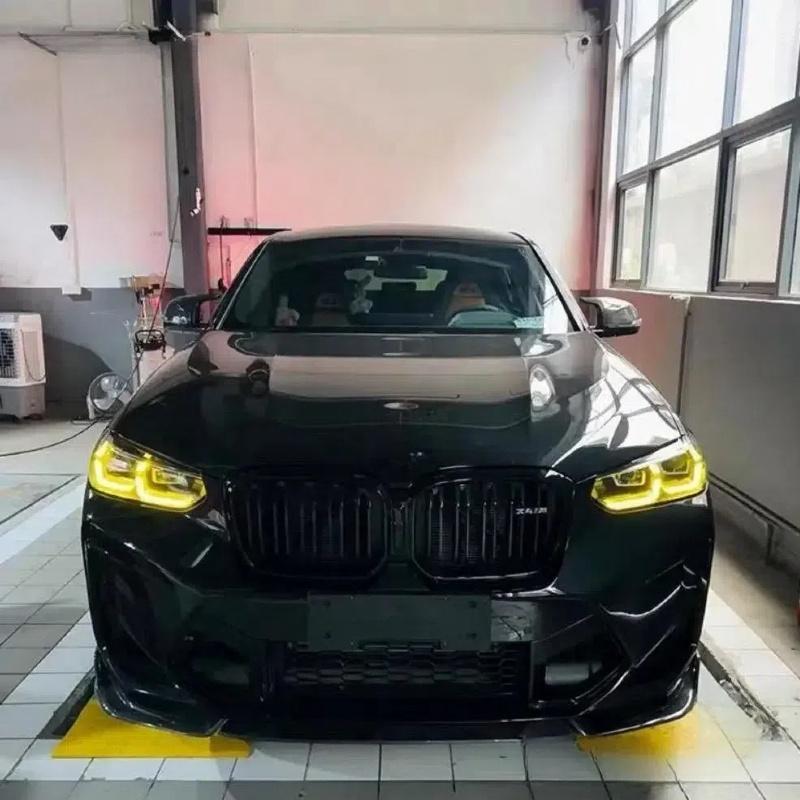 Yellow Angel Eye DRL LED Boards For   BMW X3 X3M G01 X4 X4M G02 F97 LCI Headlight Blue Daytime Running Light Red