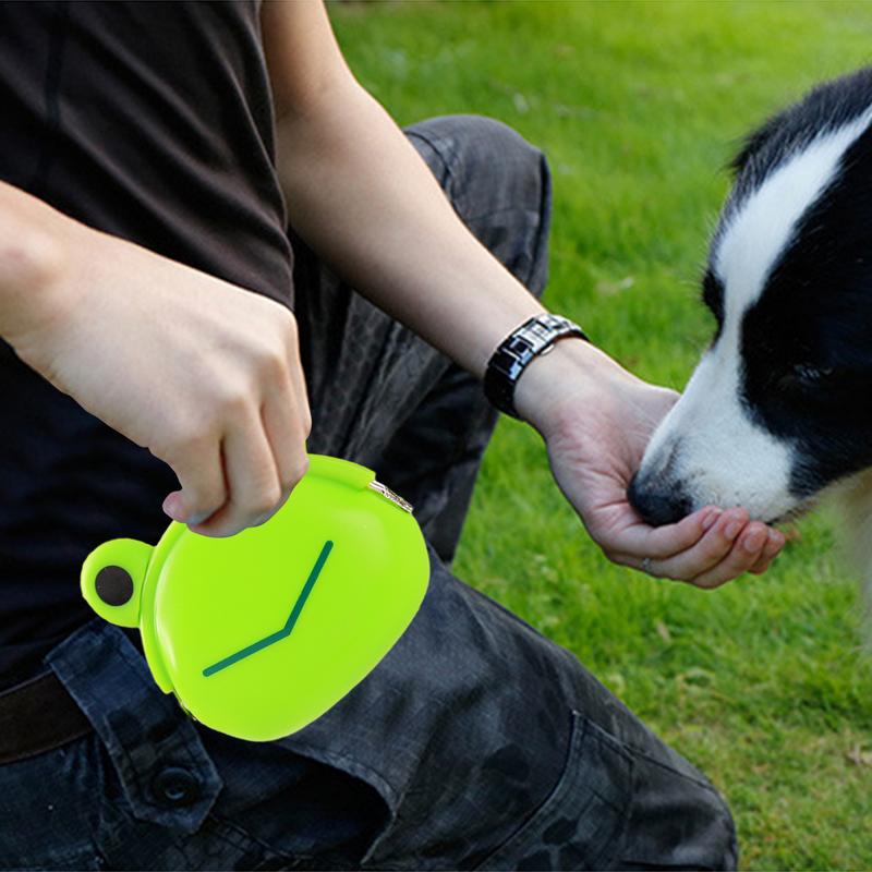 Welpen-Trainingsbeutel Silikon Hundeleckerli-Träger Halter Bauchtasche Wasserdichter Hundefutterspender Für Haustiertraining Spaziergänge