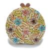 2025neue Clutch Tasche runde Blume Punkt Diamant Abendtasche Metall Diamant Tasche Handtasche