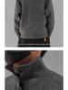 Men's Japanese Retro High-Collar Sweater - Thick & Warm Autumn/Winter Knit Pullover