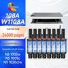 w1108a flash-charge toner cartridge (8-pack), 3k pages each