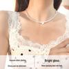 Trendy Zircon Pearl Necklace for Women: Elegant, High-End, and Versatile Design