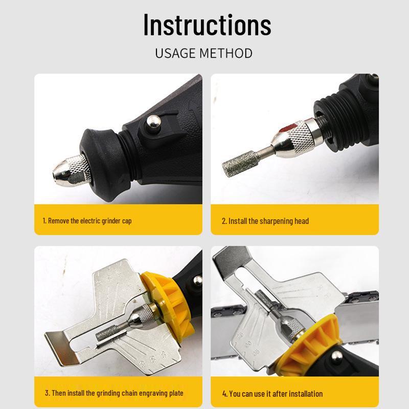 Electric Chain Saw Blade Sharpener and Grinder Accessories