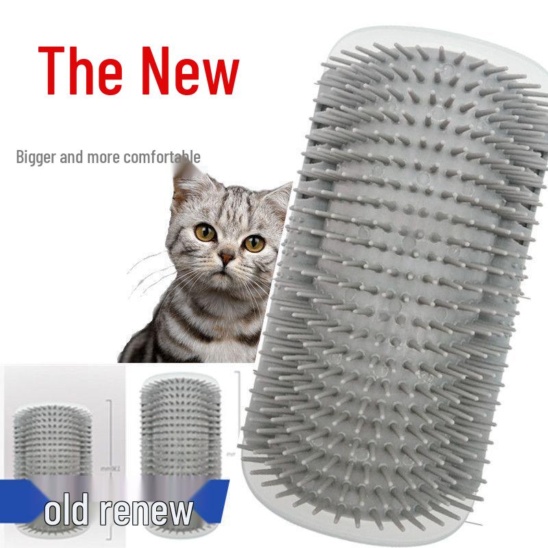 Large Corner Arch Cat Self-Groomer & Scratch Board Massager