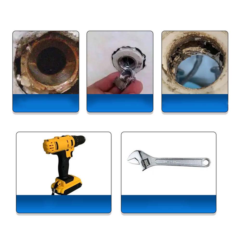 For 1 Inch Pipe Hex Shank Extractor Broken Screw Extractor Plumbing Tasks For 1-inch Water Pipe Broken Screw Extractor Tool