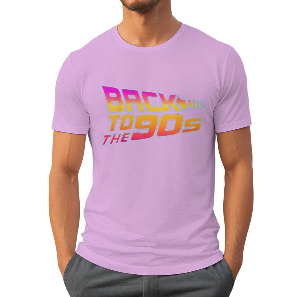 Mens Womens 90s Graphic TShirts Back To The 90s Print Casual Tee Fashion Crew Neck Shirt for Birthday Party Fun Streetwear