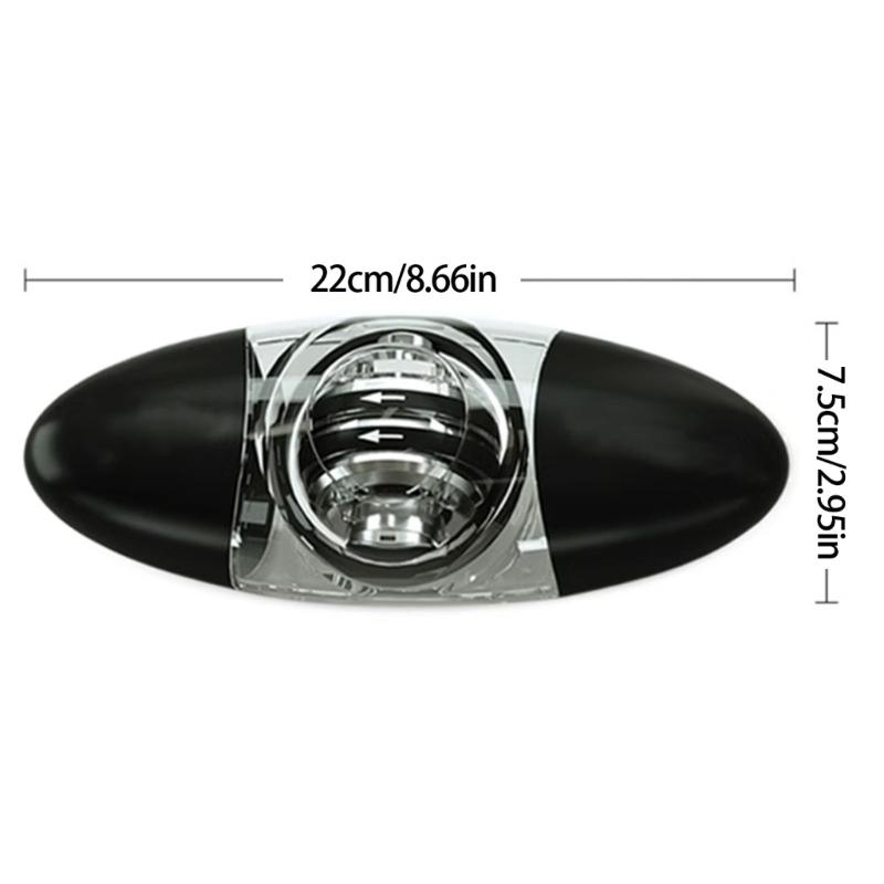 Handgelenk-Kraftkreisel mit farbiger LED-Leuchte Handtrainer Stärker Trainingsgerät für Handgelenk- & Unterarmtraining