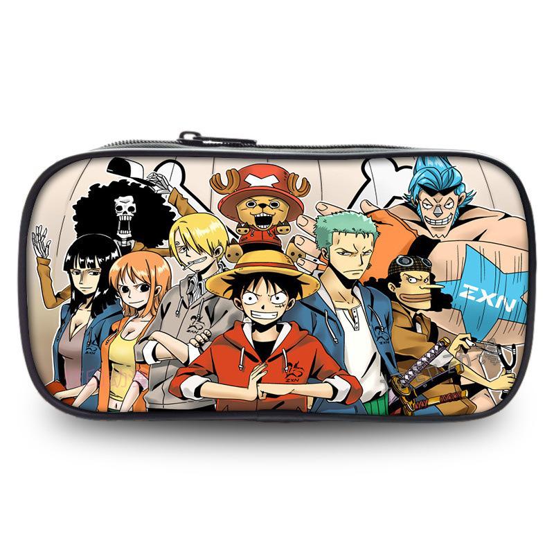 Large Capacity Student Pencil Cases - Printed Single-Layer Stationery Bags