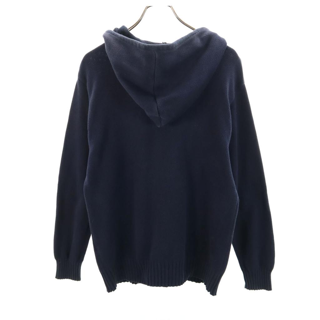 TOMMY HILFIGER 90s Old Long sleeve knit Parker XS Navy Men's Used