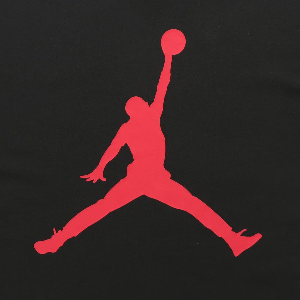 Jordan Jumpman T-Shirts Herren Schwarz Rundhals Mäßig Gerader Schnitt DA6797-010