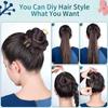 2Pcs French Pins Hair Pins 5.5 Inch Metal U-Shaped Hair Clip Hair Vintage French Twist Hair Pin for Women Girls Hairstyle Gifts