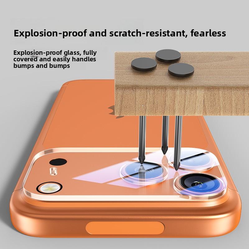 2pc Applicable to Apple 17promax lens film iPhone17 rear camera sticker to protect the mobile phone tempered allcoverage