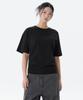 MUSINSA STANDARD WOMAN Women'S Relaxed Fit Crew Neck T-Shirt [Black]