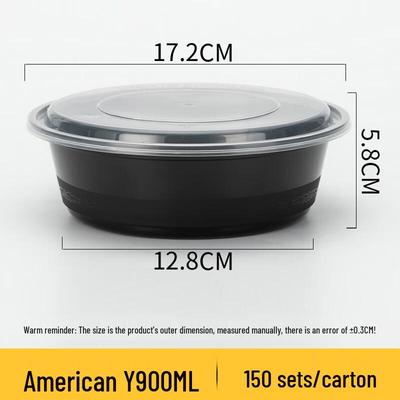 American Style Round Takeout Containers