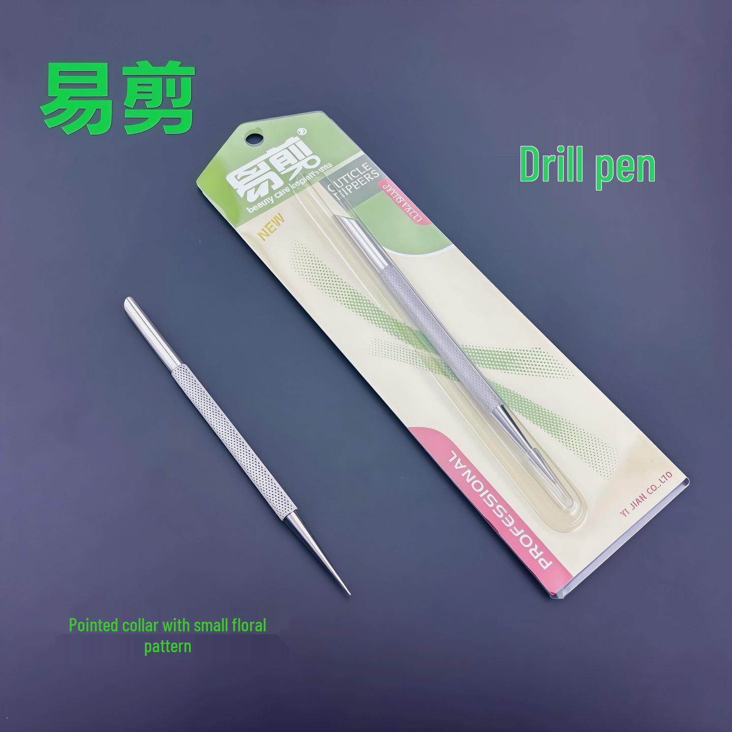 Easy Cut Horse Hoof Steel Pusher - Beginner s Stainless Steel Cuticle & Nail Art Tool, Russian Style.