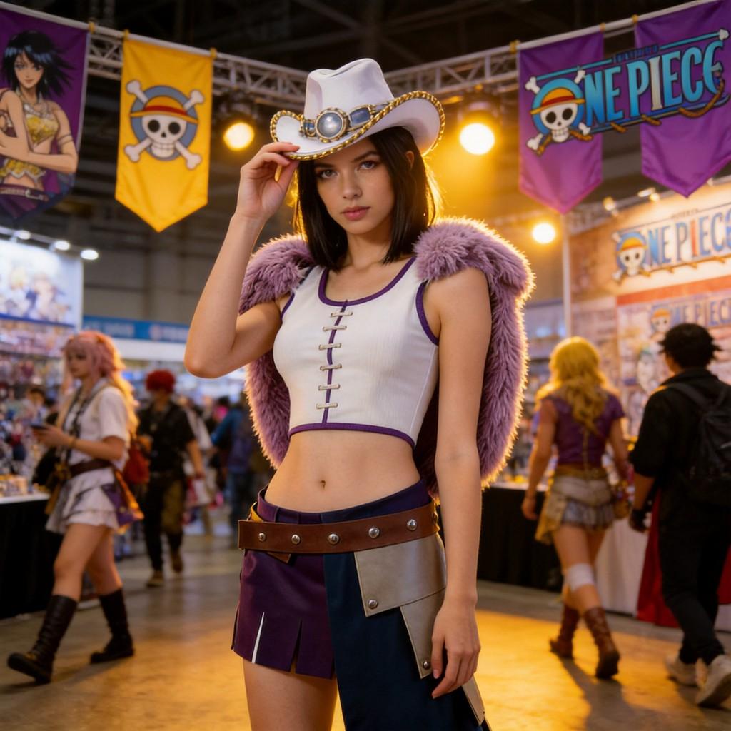 One Piece Robin Cosplay Kostuum Voor Anime Conventies Met Polyester Stof Voor Cosplayers