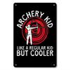 Tin Sign Art Chery Kind Like A Regular Kid But Cooler Retro Vintage Metal Poster Wall Decor for Garage Bar Man Cave   Hanging Pl