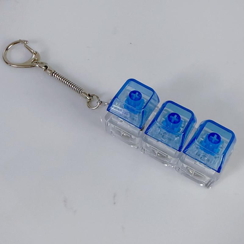 LED Keychain Mechanical Keyboard Switch Tester For Stress   Clicking Tool Office Gaming Gift