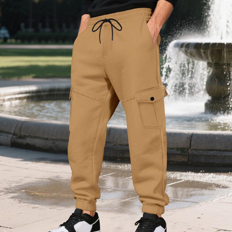 2026 Autumn and Winter New Fashion Men s Loose Casual Overalls Trousers M