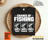 Chance of Fishing Shirt, Funny Forecast Graphic Tee, Bass Angler Gift, Fisherman Birthday Present, Lake Vacation Outfit, Outdoor Hobby Humor