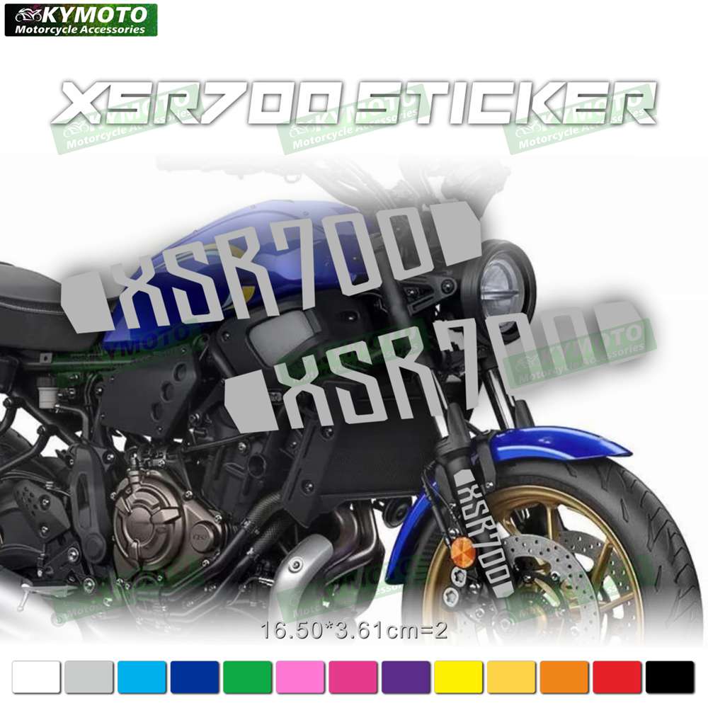For XSR700 XSR 700 Motorcycle Accessories Fairing Front Shock Absorber Windshield Fuel Tank Engine Front Fork Decoration