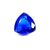 Beautiful Natural London Blue Topaz 9-10 Ct Trillion Cut Certified Gemstone