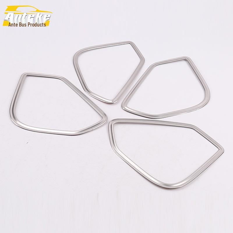 Lingxuan Stainless Steel Speaker Cover Frame for Car Audio Box.